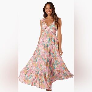 Petal and pup Floral Maxi Dress